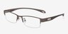 Cheney Brown MetalEyeglass Frames from EyeBuyDirect, Angle View