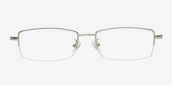 Chelan Silver Metal Eyeglass Frames