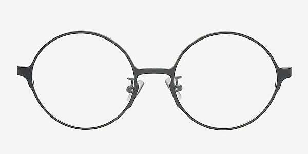 Wenachee Black Metal Eyeglass Frames