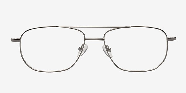 Moses Gunmetal Metal Eyeglass Frames