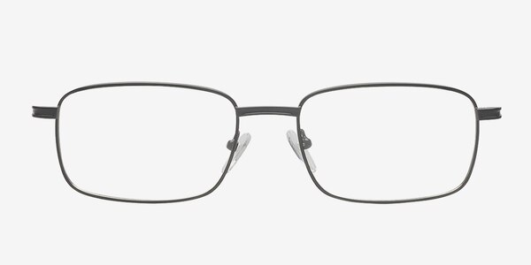 Aaron Noir Métal Montures de lunettes de vue
