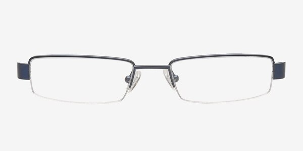 Finley Navy Metal Eyeglass Frames