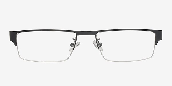 Aldo Black Metal Eyeglass Frames