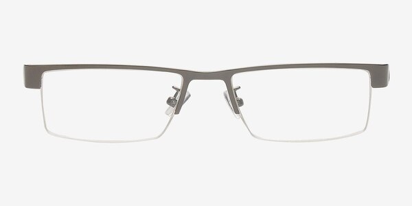 Alessandro Gunmetal Metal Eyeglass Frames