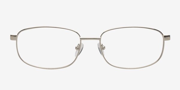 Alberto Silver Metal Eyeglass Frames