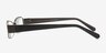Sica Gunmetal MetalEyeglass Frames from EyeBuyDirect, Side View