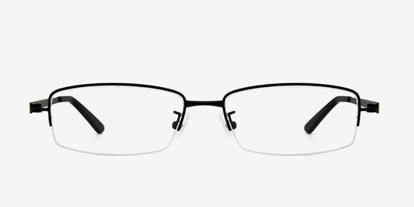 Cassi Noir Métal Montures de lunettes de vue