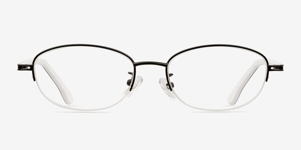 Barrett Black Metal Eyeglass Frames