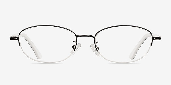 Barrett Black Metal Eyeglass Frames