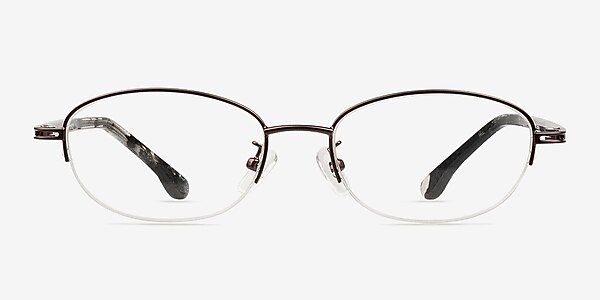 Barrett Coffee Metal Eyeglass Frames