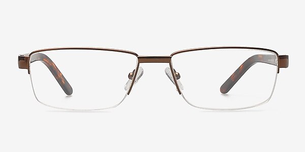 Bo Brown Metal Eyeglass Frames