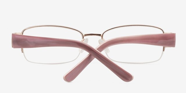 Allie Golden MetalEyeglass Frames from EyeBuyDirect, Closed View