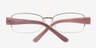 Allie Golden MetalEyeglass Frames from EyeBuyDirect, Closed View