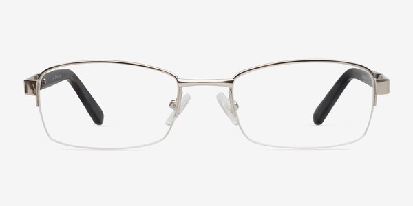 Bobby Argenté Métal Montures de lunettes de vue