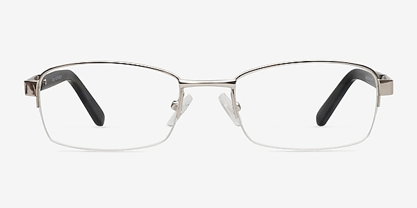Bobby Silver Metal Eyeglass Frames