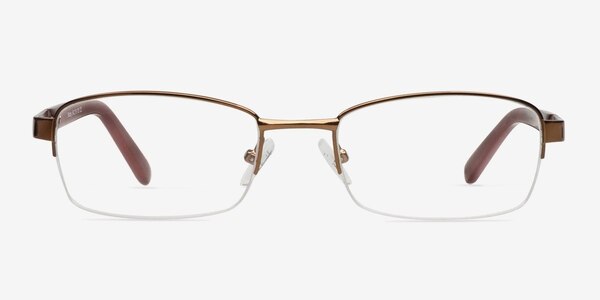 Bobby Bronze Métal Montures de lunettes de vue