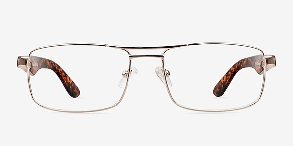 Brenden Golden Metal Eyeglass Frames