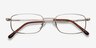 Florian Golden MetalEyeglass Frames from EyeBuyDirect, Closed View