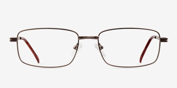 Bradley Brun Métal Montures de lunettes de vue