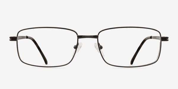 Bradley Noir Métal Montures de lunettes de vue