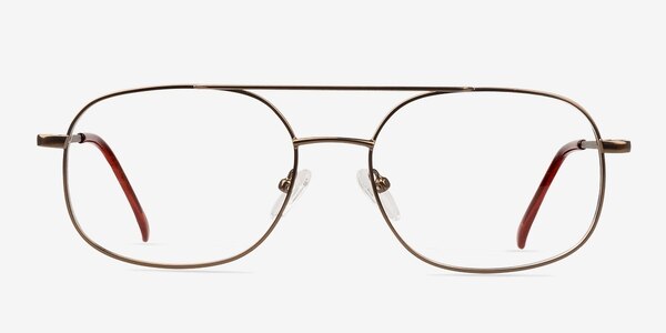 Branson Bronze Metal Eyeglass Frames