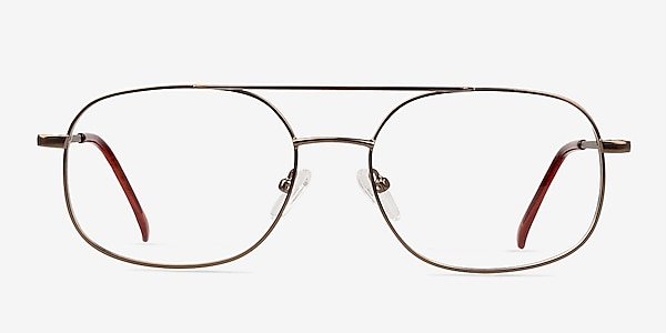 Branson Bronze Metal Eyeglass Frames