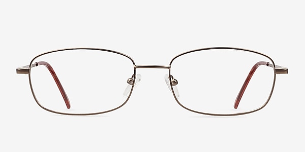 Reggie Bronze Metal Eyeglass Frames
