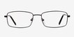 Braydon Black MetalEyeglass Frames from EyeBuyDirect, Front View
