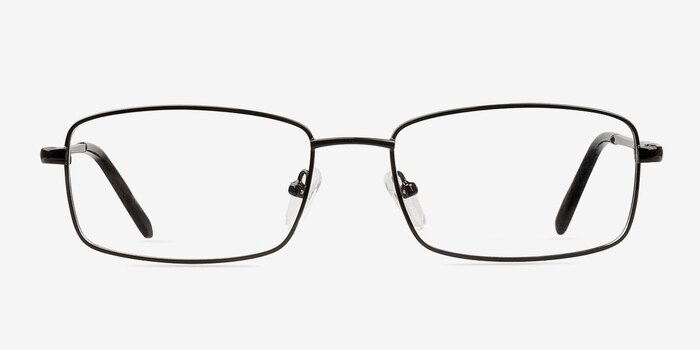 Braydon Noir Métal Montures de lunettes de vue d'EyeBuyDirect
