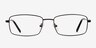 Braydon Black MetalEyeglass Frames from EyeBuyDirect, Front View