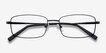 Braydon Black MetalEyeglass Frames from EyeBuyDirect, Closed View