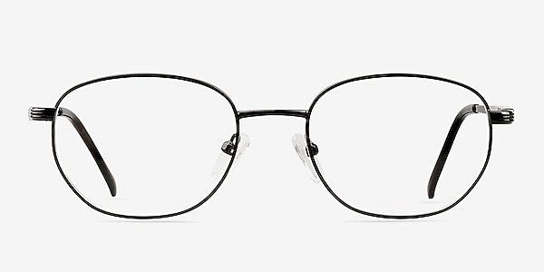 Braylin Black Metal Eyeglass Frames
