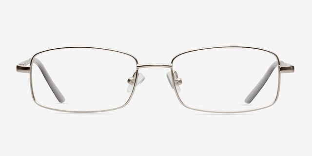 Brodie Silver MetalEyeglass Frames from EyeBuyDirect, Front View