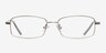 Brodie Silver MetalEyeglass Frames from EyeBuyDirect, Front View