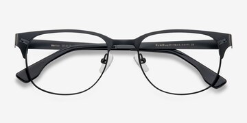 Noir Merrion -  Métal Lunettes de vue
