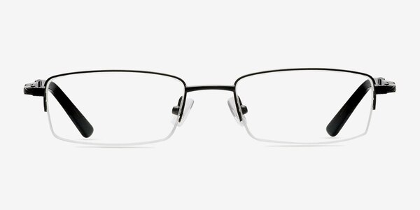 Micki Black Metal Eyeglass Frames
