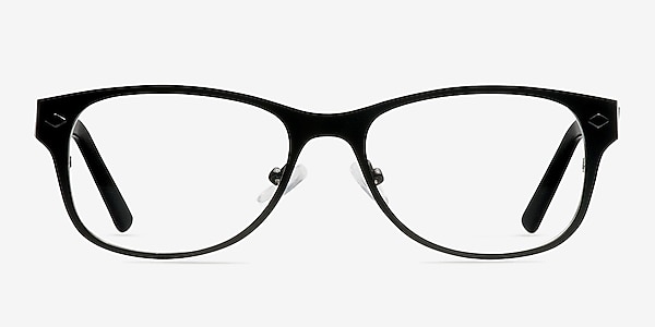 Mistie Black Metal Eyeglass Frames