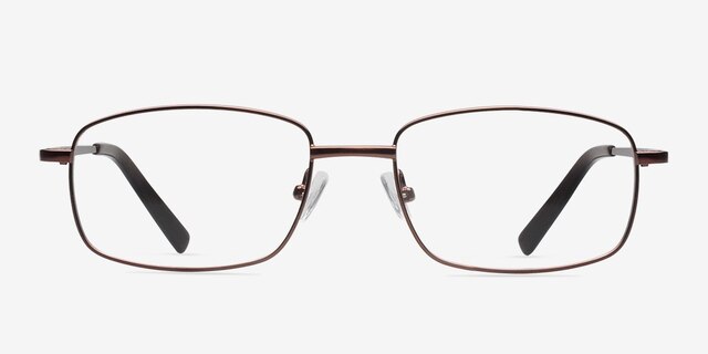 Bryce Brown MetalEyeglass Frames from EyeBuyDirect, Front View