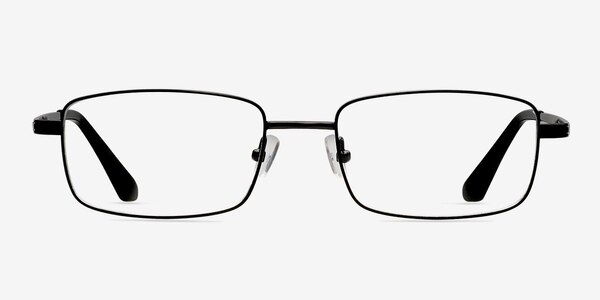 Philadelphia Black Metal Eyeglass Frames