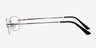 Chelsea Silver MetalEyeglass Frames from EyeBuyDirect, Side View