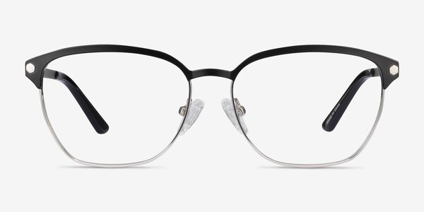 Berkeley Black Metal Eyeglass Frames