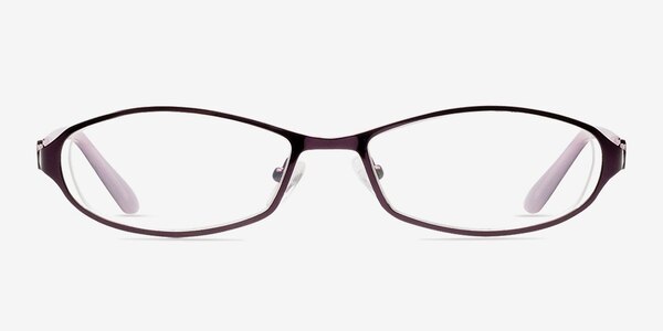Wire Purple Metal Eyeglass Frames