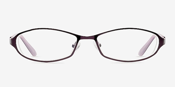 Wire Purple Metal Eyeglass Frames
