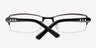 Buttercup Gunmetal MetalEyeglass Frames from EyeBuyDirect, Closed View
