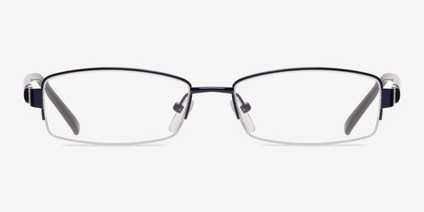 Vinci Navy Metal Eyeglass Frames
