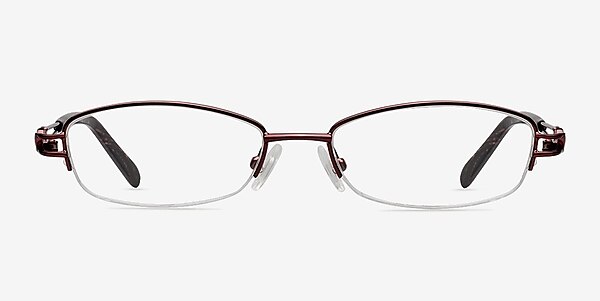 Roseus  Red  Metal Eyeglass Frames
