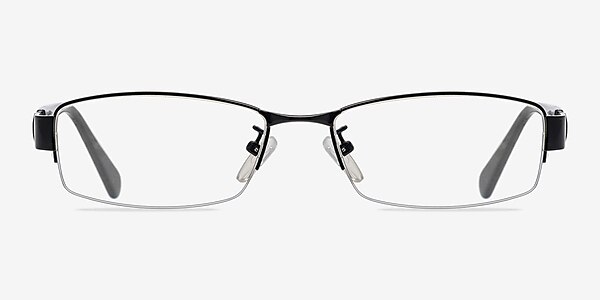 Annet  Black  Metal Eyeglass Frames