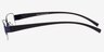 Athens Navy MetalEyeglass Frames from EyeBuyDirect, Side View