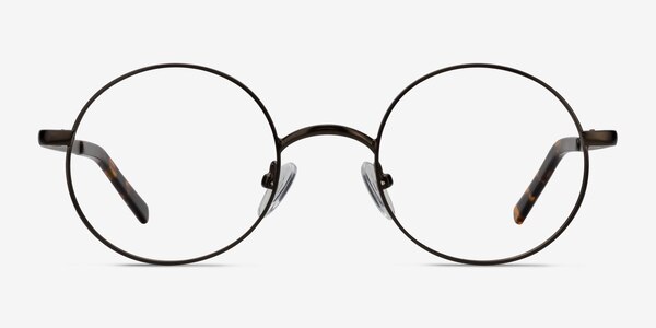 Socrates Gunmetal Metal Eyeglass Frames