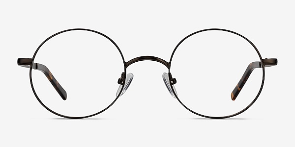 Socrates Gunmetal Metal Eyeglass Frames